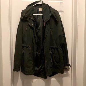 Hunter Green TRF Zara Jacket